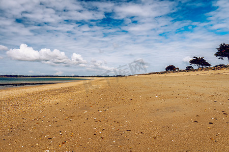 布列塔尼摄影照片_Landrezac, Sarzeau, Morbihan, 布列塔尼 (布列塔尼), 法国