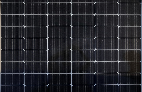 太阳能、电力和可持续性太阳能电池板电网，用于在可生物降解的太阳能农场收集能量。