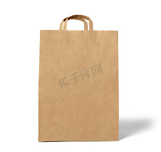 袋纸隔离包装棕色空白购物纸袋零售容器销售商店礼品店设计