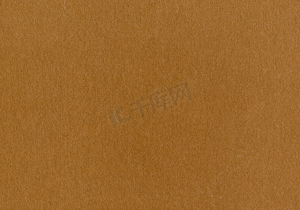 高度详细的纸板纸纹理背景细粒焦糖棕色光滑无涂层波纹纤维板，具有材料模型或墙纸文本的复制空间