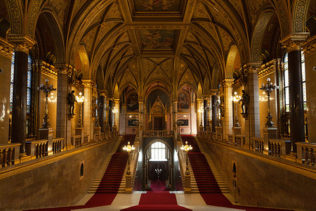 匈牙利布达佩斯匈牙利议会内部