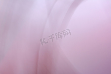 水平粉红色灰色抽象背景横幅，具有柔和的模糊波浪线和亮点。