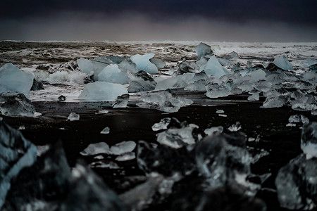 Diamond Beach Feico 图片（冰岛）