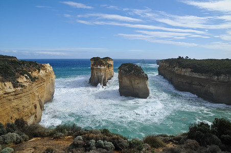 悬崖路摄影照片_美妙的大洋路墨尔本维多利亚澳大利亚