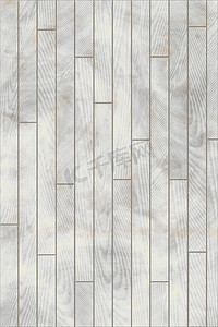 白色漆木瓷砖地板背景