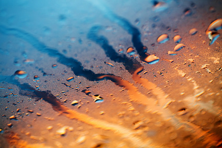 像素高摄影照片_水滴在窗户上的五颜六色的大水滴令人惊叹的背景美术高品质印刷品产品五十百万像素