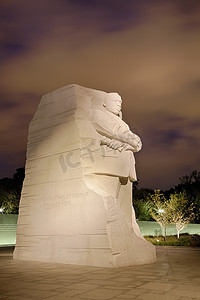 华盛顿特区 — 10 月 10 日：纪念马丁·路德·金博士