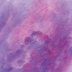 园形边框水彩水墨摄影照片_深紫色水彩背景