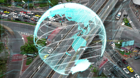 未来道路交通控制的智能交通技术改造概念