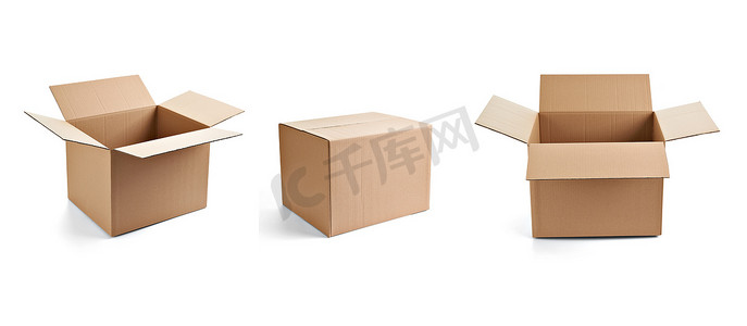 箱包交付纸板纸箱航运包装礼品包容器存储邮寄运输