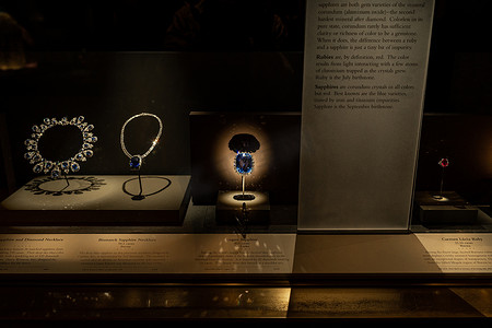 史密森尼博物馆的蓝宝石珠宝