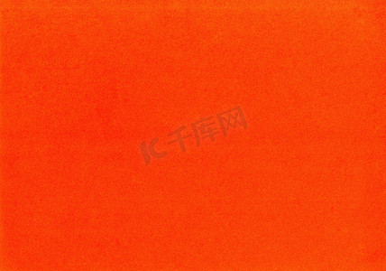 细粒纤维光滑无涂层纸质红色、明亮、霓虹橙色背景的高质量扫描，带有复制空间，用于壁纸的文本材料模型