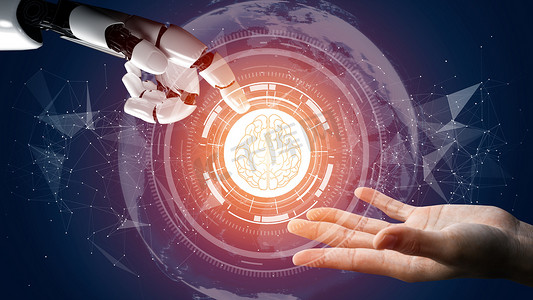 未来机器人人工智能革命性AI技术理念