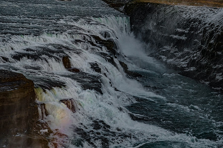 多弗朗明哥摄影照片_Gotorphoss 瀑布和晨光