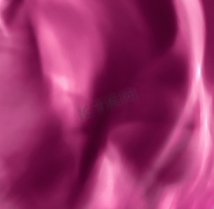 粉色抽象艺术背景、丝绸质感和运动波浪线，适合经典奢华设计