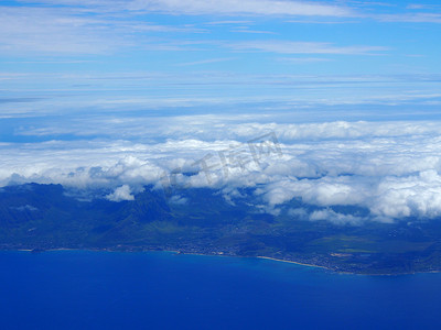西瓦胡岛鸟瞰图