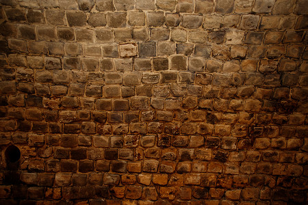 酒窖的旧石墙背景