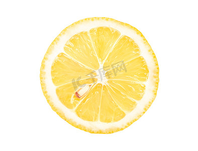水果半个摄影照片_半个水果柠檬