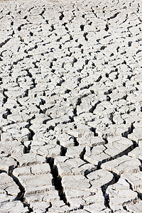 干燥的土壤，卡马格地区公园，普罗旺斯，法国