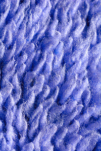 纺织纤维摄影照片_蓝色纺织纤维