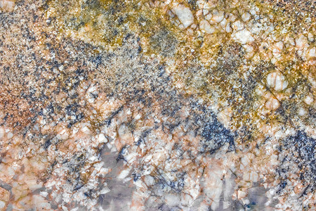 彩色墙纹理摄影照片_具有抽象图案墙纹理花岗岩背景的彩色石材大理石板