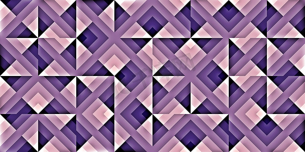 紫色现代随机填充几何形状图案背景纹理。