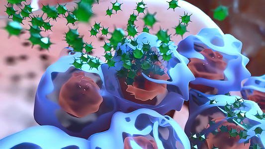 巨噬细胞摄影照片_巨噬细胞在免疫系统中的作用