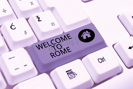 概念标题欢迎来到罗马。