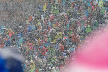 2019 年 3 月 12 日，国际雪联高山滑雪世界杯决赛在安道尔索尔德埃尔塔特举行，滑雪世界决赛女子速降赛。