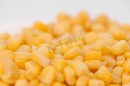 玉米粒摄影照片_食品成分特写