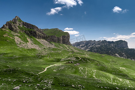杜米托尔山、国家公园、地中海、黑山、巴尔干半岛、欧洲的壮丽景色。