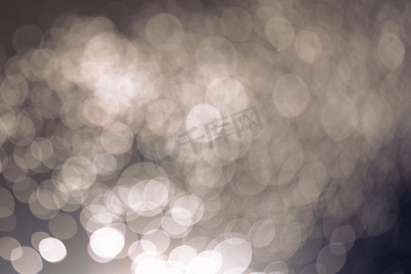 蒸汽波克摄影照片_vari 背景中光和水喷雾的抽象散景