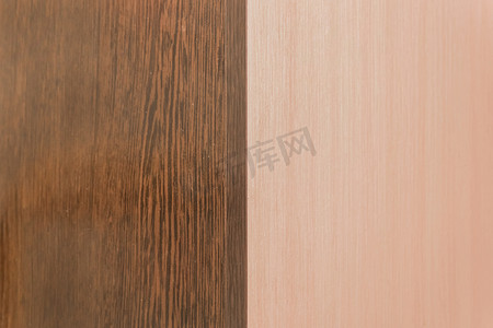 棕色和浅色木质材料表面纹理木材背景