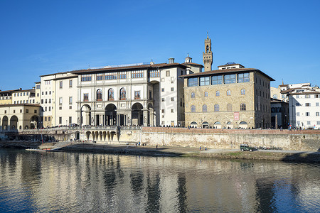 意大利佛罗伦萨的乌菲兹宫