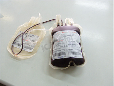 考试分析摄影照片_献血袋