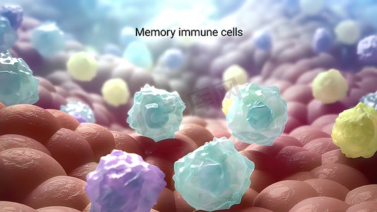 记忆摄影照片_记忆T细胞破坏受感染的细胞