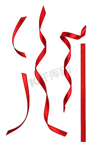 红丝带蝴蝶结装饰圣诞情人节礼物生日礼物设计丝绸圣诞派对庆典节日