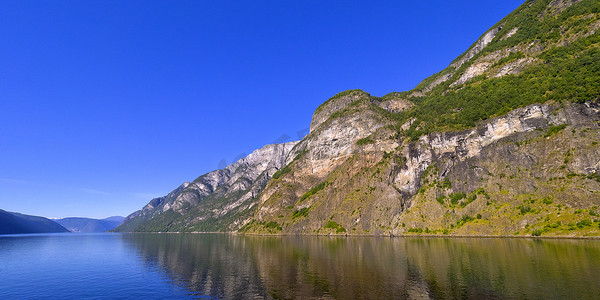 Aurlandsfjorden 峡湾，弗洛姆，挪威