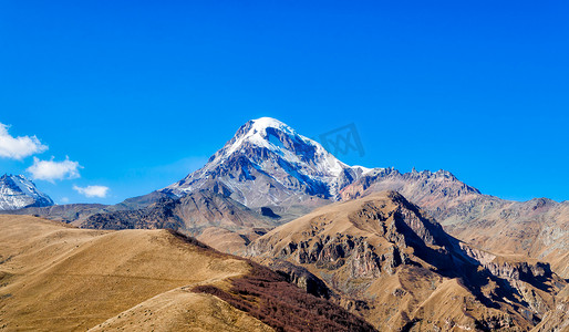 格鲁吉亚高加索地区的高落基山脉
