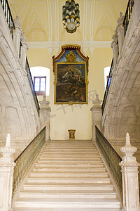 西班牙卡斯蒂利亚-拉曼恰于克勒斯修道院内部