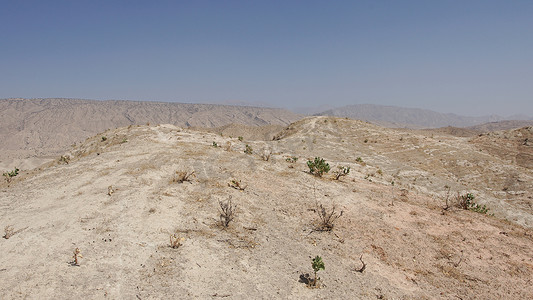 丝绸之路沙漠摄影照片_风景, 胡齐​​斯坦, 伊朗, 亚洲