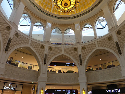 阿联酋迪拜迪拜购物中心的露天市场