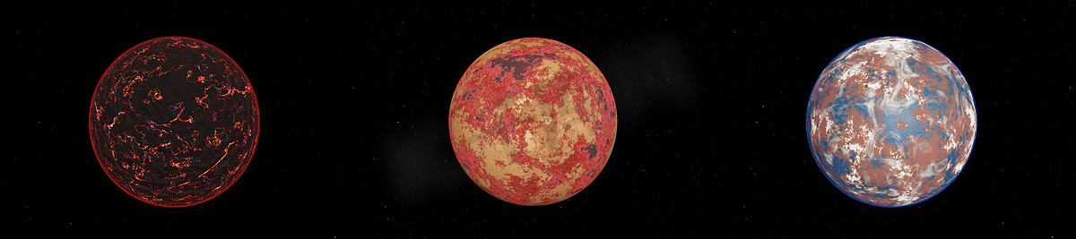 此图像代表普通熔岩行星或地球形成。