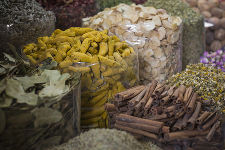 迪拜香料市场或老市场是杜巴的一个传统市场