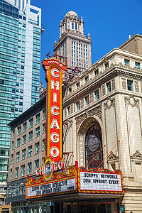 芝加哥剧院标志