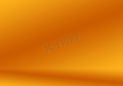抽象光滑橙色背景布局设计、工作室、房间、网页模板、具有光滑圆圈渐变颜色的业务报告