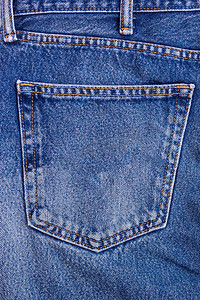 牛仔布蓝色牛仔布口袋纹理是经典的靛蓝时尚。
