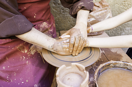 传统陶艺家