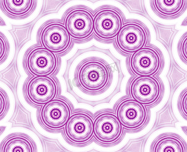 紫色圆圈摄影照片_带有紫色圆圈的装饰图案