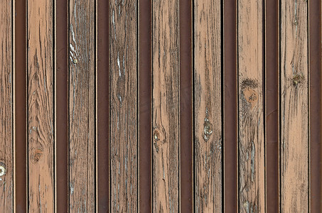 木质木板纹理背景，旧条纹木板，帕萨雷尔